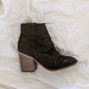 Rebels Zinna suede distressed boot